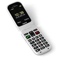 Beghelli Salvalavita Phone SLV30, Cellulare per anziani GSM a conchiglia con tasto e funzione SOS. Localizzazione GPS, Sensore di Caduta, Tasti Grandi retroilluminati, Caratteri Grandi, Multifunzione. (AZ)