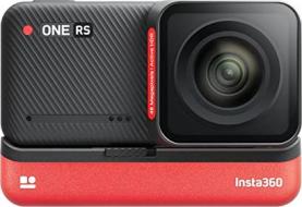 Insta360 ONE RS 4K Edition - Action Cam Impermeabile 4K 60fp con stabilizzazione FlowState, foto 48MP, Active HDR, Editing IA (AZ)