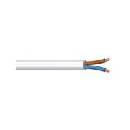 Matassina cavo elettrico mt 15 2x0,75 mm bianco (AZ) Matassina cavo elettrico mt 15 2x0,75 mm bianco (AZ)