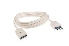 Prolunga lineare Mt 5 16A 2P+T bianca (AZ)