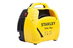Stanley Compressore d'aria con acessori, 1.5 HP fino a 8 Bar, 1100 W, 230 V, Rumorosit? 97 dB, Giallo/Nero (AZ) Stanley Compressore d'aria con acessori, 1.5 HP fino a 8 Bar, 1100 W, 230 V, Rumorosit? 97 dB, Giallo/Nero (AZ)