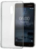 Cellulare - Custodia CC101 Slim Crystal Clear Silicone Cover (Nokia 6) (AZ)