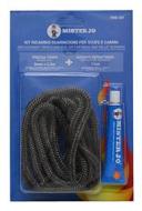 KIT RICAMBIO TRECCIA ROTONDA.+ADESIVO D. MM. 6x2,5 M (AZ)