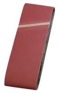 kwb 3x cloth sanding belt, 100 x 560 mm, K-100, corindone di alta qualit?, per legno e metallo, carta abrasiva per levigatrici a nastro/levigatrici (AZ)