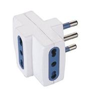Adattatore multiplo 3 prese e spina 16A bianco (AZ) Adattatore multiplo 3 prese e spina 16A bianco (AZ)