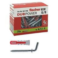 Tasselli DUOPOWER 6/8 con gancio corto (25 Pz.) Tasselli DUOPOWER 6/8 con gancio corto (25 Pz.)
