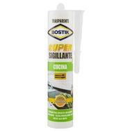 Bostik Super Sigillante Cucina 300ml, trasparente (AZ) Bostik Super Sigillante Cucina 300ml, trasparente (AZ)