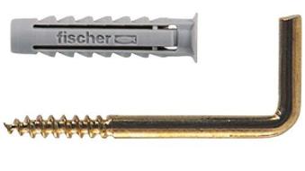 Fischer Italia 541914 TASSELLI Nylon, Grigio (AZ)