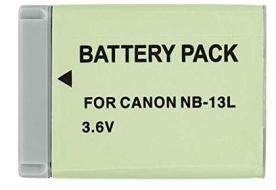 Accessorio Fotocamera Digitale Batteria equivalente NB-13L (Canon G7X) (AZ)
