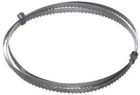 kwb by Einhell - Lama per sega a nastro, 1400 x 8 x 0,65 mm, accessorio per sega a nastro per TC-SB 200, adatto per tagli curvi e rotondi, 6 TPI (denti per pollice) (AZ)