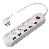 Poly Pool PP2509 Multiswitch ? Multipresa con 5 Prese Pluristandard (16A+10A+schuko) ? 5 Interruttori Singoli per Ogni Presa - Cavo di Alimentazione da 1,5 m ? Spina Salvaspazio 16A 2P+T (AZ) Poly Pool PP2509 Multiswitch ? Multipresa con 5 Prese Pluristandard (16A+10A+schuko) ? 5 Interruttori Singoli per Ogni Presa - Cavo di Alimentazione da 1,5 m ? Spina Salvaspazio 16A 2P+T (AZ)