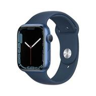 Apple Watch Series?7 (GPS) Cassa 45?mm in alluminio blu con Cinturino Sport blu abisso - Regular (AZ)