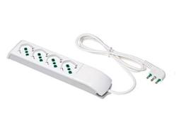Presa multi 4p bipasso/schuko Presa multi 4p bipasso/schuko