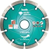 kwb Piastra di taglio a diamante Green-Line 798540 (saldata laser, segmentata, 125 x 22 mm) A. A. per Einhell TC-AG 125 (AZ) kwb Piastra di taglio a diamante Green-Line 798540 (saldata laser, segmentata, 125 x 22 mm) A. A. per Einhell TC-AG 125 (AZ)