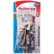 Fischer 4048962405446 - Gancio dritto/6 k NV Duoblade easyhook, incolore, taglia unica (AZ) Fischer 4048962405446 - Gancio dritto/6 k NV Duoblade easyhook, incolore, taglia unica (AZ)