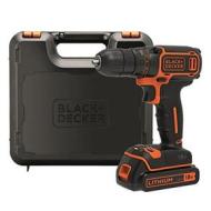 Black+Decker Bdcdc18K-Qw Trapano/Avvitatore 18V - 1.5Ah in Valigetta, Nero, 35,8 x 14,8 x 12,8 cm (AZ) Black+Decker Bdcdc18K-Qw Trapano/Avvitatore 18V - 1.5Ah in Valigetta, Nero, 35,8 x 14,8 x 12,8 cm (AZ)