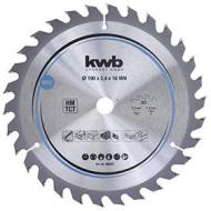 kwb 586557 Lama per seghe circolari per trucioli, legno/legno duro, 190 x 16 mm, tagli puliti, numero medio, 30 denti Z-30, lama per seghe CleanCut media, 190 x 16 (AZ) kwb 586557 Lama per seghe circolari per trucioli, legno/legno duro, 190 x 16 mm, tagli puliti, numero medio, 30 denti Z-30, lama per seghe CleanCut media, 190 x 16 (AZ)