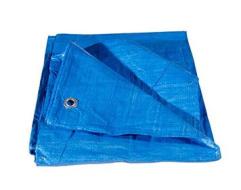 VERDELOOK Telo occhiellato Multiuso in polietilene 3x4 m, Blu, per Copertura e stoccaggio Merce (AZ) VERDELOOK Telo occhiellato Multiuso in polietilene 3x4 m, Blu, per Copertura e stoccaggio Merce (AZ)