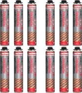 Confezione 12 pezzi schiuma poliuretanica fissaggio tegole e coppi PUP T 750 ml Confezione 12 pezzi schiuma poliuretanica fissaggio tegole e coppi PUP T 750 ml