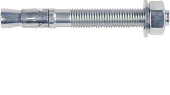 Fischer 3016565 Tassello Acciaio FBN II, Grey, 16/50 GVZ (AZ)