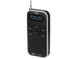 Trevi DAB 7F90 R Radio Portatile con Ricevitore Digitale DAB/DAB+ / FM, Display ad Alta Leggibilit?, Stazioni Memorizzabili, Presa Cuffia (AZ)