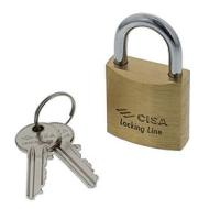 Cisa 121010500 Lucchetto Locking Line, Ottone, 50 mm (AZ)
