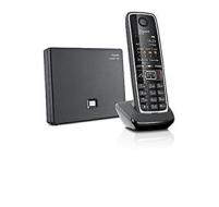 Gigaset C530A Go Telefono Cordless VoIP, Chiamate via Internet, 3 Segreterie Telefoniche, Nero [Versione Italia] (AZ)