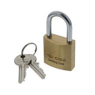 Cisa 21011300 Lucchetto Arco Lungo Locking Line, Ottone, 30 mm (AZ)