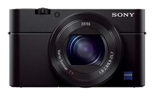 Sony RX100 III Fotocamera Digitale Compatta, Sensore Da 1.0'', Ottica 24-70 Mm F1.8-2.8 Zeiss, Nero (AZ)