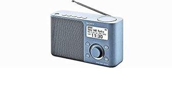 Sony Xdr-S61D - Radio Portatile Fm/Dab/Dab+, Blu (AZ)