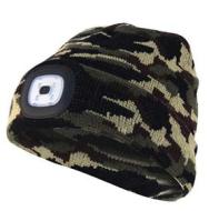 Cappello con luce led-mimetico