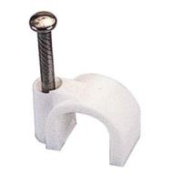 Graffette conf. 50pz. per cavo 8,0 mm tondo Bianche (AZ) Graffette conf. 50pz. per cavo 8,0 mm tondo Bianche (AZ)