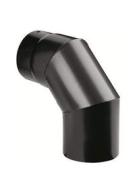 SAVE Fumisteria Plus NNO1203 Elbow chimney pipe Nero (AZ) SAVE Fumisteria Plus NNO1203 Elbow chimney pipe Nero (AZ)