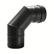 SAVE Fumisteria Plus NNO1503 Elbow chimney pipe Nero (AZ) SAVE Fumisteria Plus NNO1503 Elbow chimney pipe Nero (AZ)