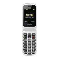 Beghelli Salvalavita Phone SLV18, Telefono per Anziani a Conchiglia Salvavita GSM con Tasto SOS, Cellulare Anziani con Grandi Tasti, Grande Display 2.4" (AZ)