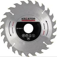 Kreator 03021200-Set di 2 lame per sega circolare per legno, 24 denti (AZ) Kreator 03021200-Set di 2 lame per sega circolare per legno, 24 denti (AZ)