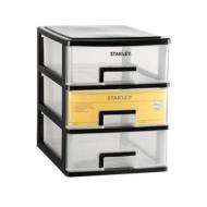 Porta minuteria medium 3 cassetti ESSENTIAL Nero, Giallo e Trasparente 18 x 23,9 x 30,2 cm STST40711 1 Porta minuteria medium 3 cassetti ESSENTIAL Nero, Giallo e Trasparente 18 x 23,9 x 30,2 cm STST40711 1