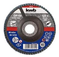 Disco lamellare smerigliatrice Kwb 795724 Cut Fix