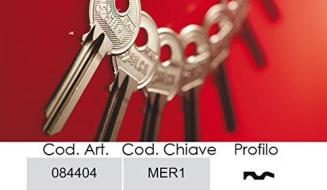 Chiavi"Mer1" 4Sp Rid Dx (AZ)