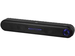 Trevi SB 8312 TV Mini Soundbar 2.0 30W con Bluetooth, USB, MicroSD, AUX-IN, Minimo Ingrombro, Spegnimento Automatico in Assenza di Segnale, Ideale per TV Piccoli e Medi (AZ)