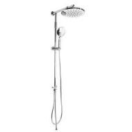 Idro Bric SCACOL0091CR Colonna Doccia Malibu in Ottone Cromato con Braccio Estensibile, Grigio, Set di 20 Pezzi (AZ) Idro Bric SCACOL0091CR Colonna Doccia Malibu in Ottone Cromato con Braccio Estensibile, Grigio, Set di 20 Pezzi (AZ)