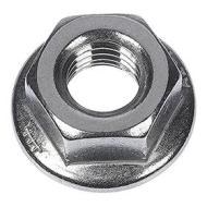Dado esagonale flangiato MU F M12 A2 inox (100 Pz.) Dado esagonale flangiato MU F M12 A2 inox (100 Pz.)