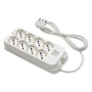 Presa multi 8p bip/schuko+int Presa multi 8p bip/schuko+int