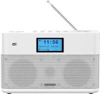 Kenwood CR-ST50DAB-W - Radio stereo compatta (DAB+, FM, Bluetooth, Line-In, presa per cuffie, sveglia, colore: bianco) (AZ)