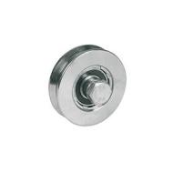Ruota per cancelli Ibfm 2 cuscinetti a sfera gola V art. 362 Ø 160 mm Ruota per cancelli Ibfm 2 cuscinetti a sfera gola V art. 362 Ø 160 mm