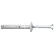 tasselli a percussione N 6x40/7 P con bordo largo e vite (100 Pz.) tasselli a percussione N 6x40/7 P con bordo largo e vite (100 Pz.)