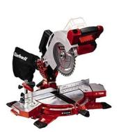 Einhell Troncatrice TE-MS 18/210 Li - Solo Power X-Change (Li-Ion, 18?V, 3000/min, piano girevole con regolazione dell'angolazione, lama di precisione in metallo duro, senza batteria e caricabatteria) (AZ)