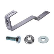 Gancio piatto regolabile GTPR A2 per fissaggio di pannelli solari su tegole (10 Pz.) Gancio piatto regolabile GTPR A2 per fissaggio di pannelli solari su tegole (10 Pz.)