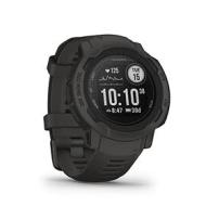 Garmin Instinct 2, Smartwatch, 45mm, Rugged design, Autonomia 28 giorni, +30 app multisport, GPS, Cardio, SpO2, Activity Tracker 24/7, Connect IQ (Graphite) (AZ)