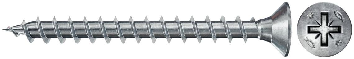 Viti truciolari PowerFast II FPF II CZF 3,0x30 BC 300 Filetto totale, Pozi, Testa svasata piana, Zincatura bianca (300 Pz.) Viti truciolari PowerFast II FPF II CZF 3,0x30 BC 300 Filetto totale, Pozi, Testa svasata piana, Zincatura bianca (300 Pz.)